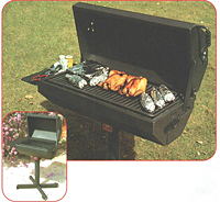 Covered Barbeque Grill